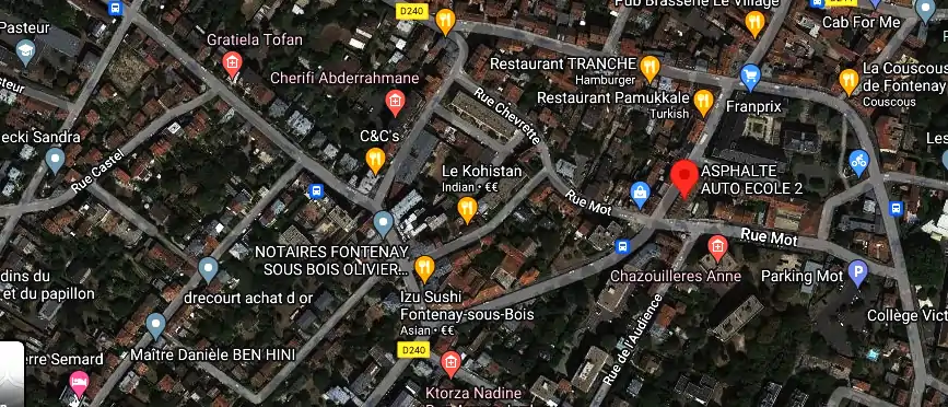 Permis auto Ecole à Fontenay-sous-Bois