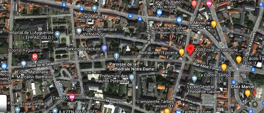 Permis auto Ecole à Tarbes