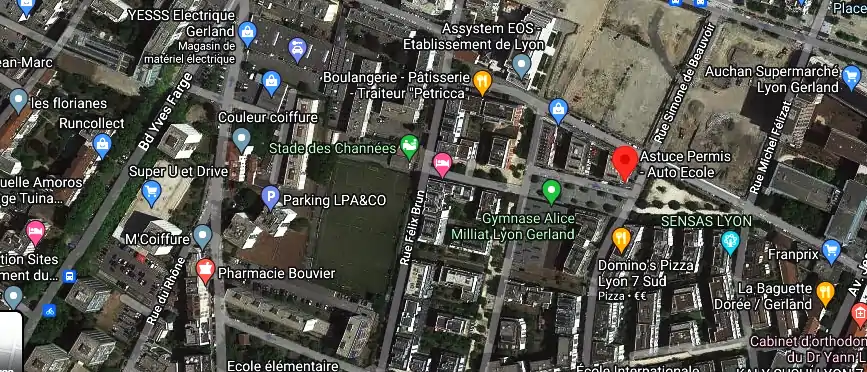 Permis auto Ecole à Lyon