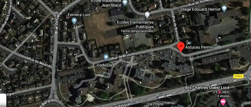 Permis auto Ecole à Lucé