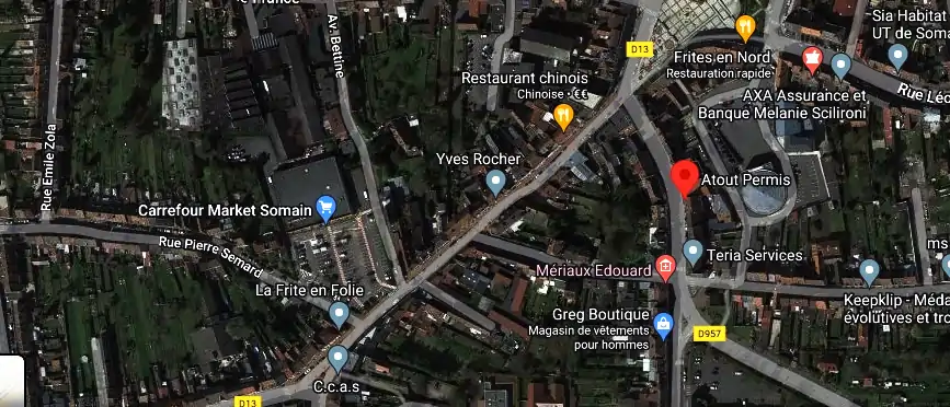 Permis auto Ecole à Somain