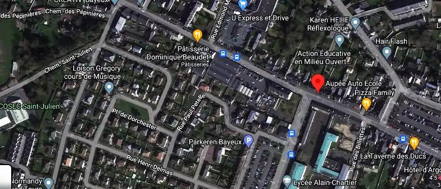 Permis auto Ecole à Bayeux