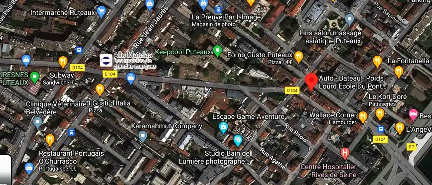 Permis auto Ecole à Puteaux