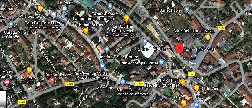 Permis auto Ecole à Vittel