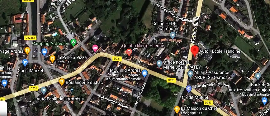 Permis auto Ecole à Ardres