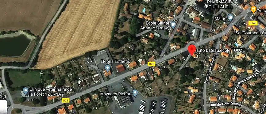 Permis auto Ecole à Yzernay