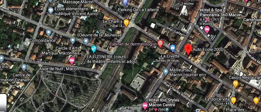 Permis auto Ecole à Mâcon