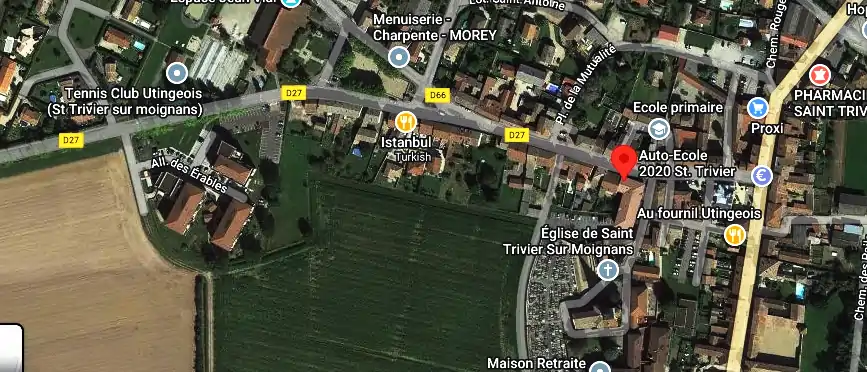 Permis auto Ecole à Saint-Trivier-sur-Moignans