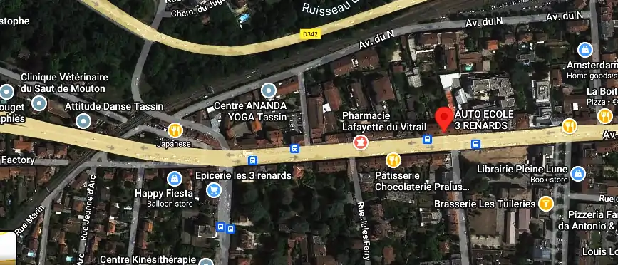 Permis auto Ecole à Tassin-la-Demi-Lune