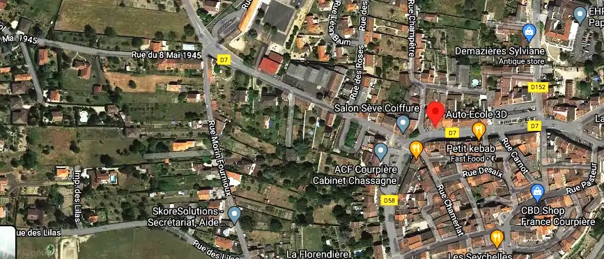 Permis auto Ecole à Courpière