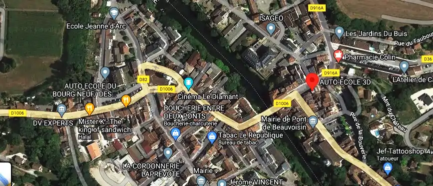 Permis auto Ecole à Le Pont-de-Beauvoisin