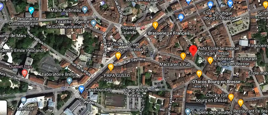 Permis auto Ecole à Bourg-en-Bresse