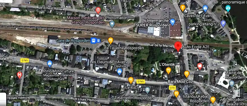 Permis auto Ecole à Rosporden