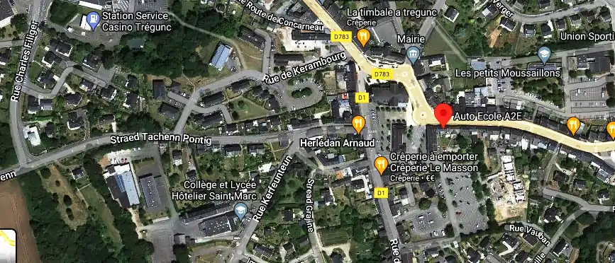 Permis auto Ecole à Trégunc