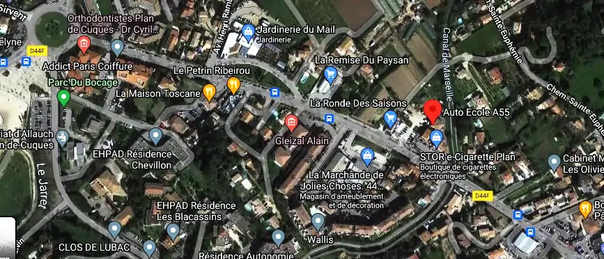 Permis auto Ecole à Plan-de-Cuques