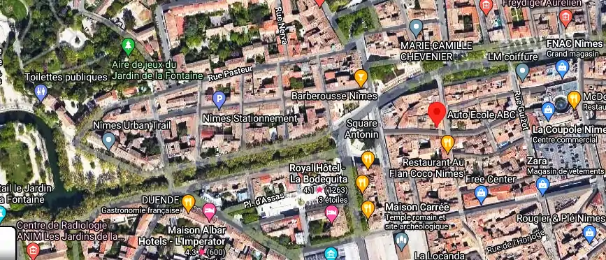 Permis auto Ecole à Nîmes