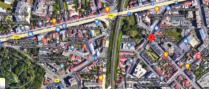 Permis auto Ecole à Reims