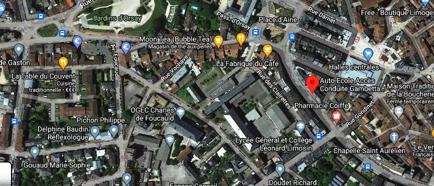 Permis auto Ecole à Limoges