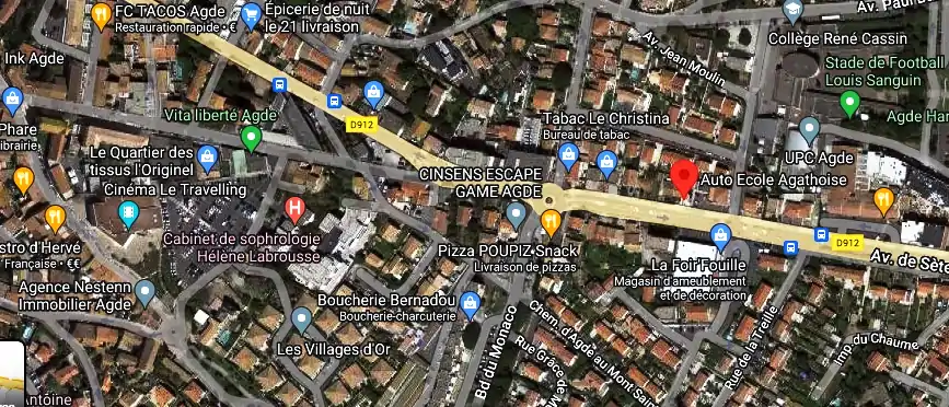 Permis auto Ecole à Agde