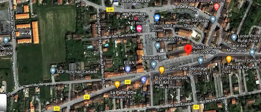 Permis auto Ecole à Rieumes