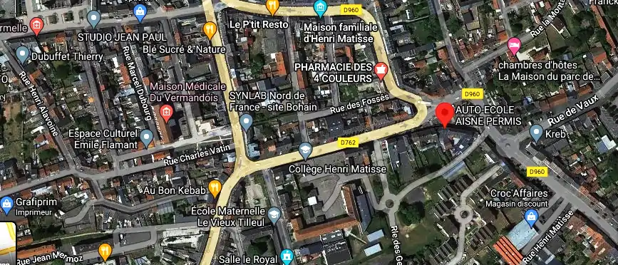 AUTO-ECOLE AISNE PERMIS à Bohain-en-Vermandois