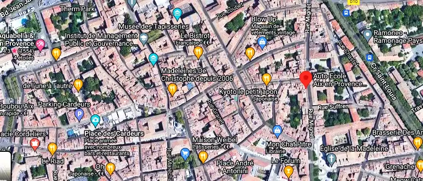 Permis auto Ecole à Aix-en-Provence