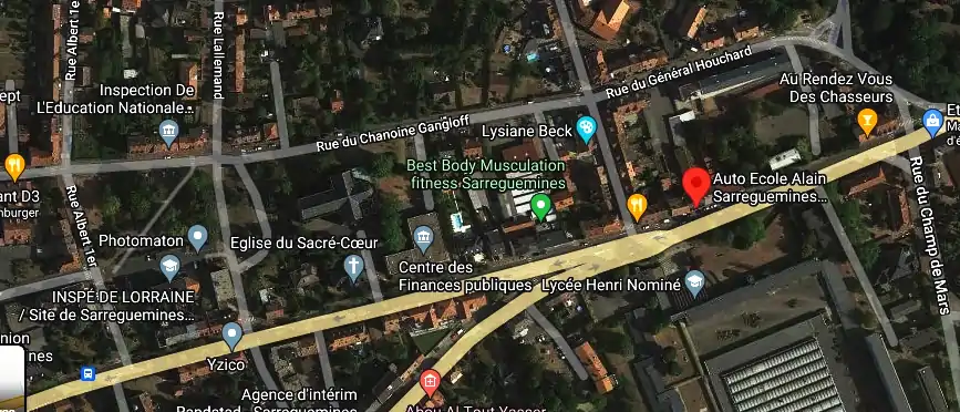 Permis auto Ecole à Sarreguemines