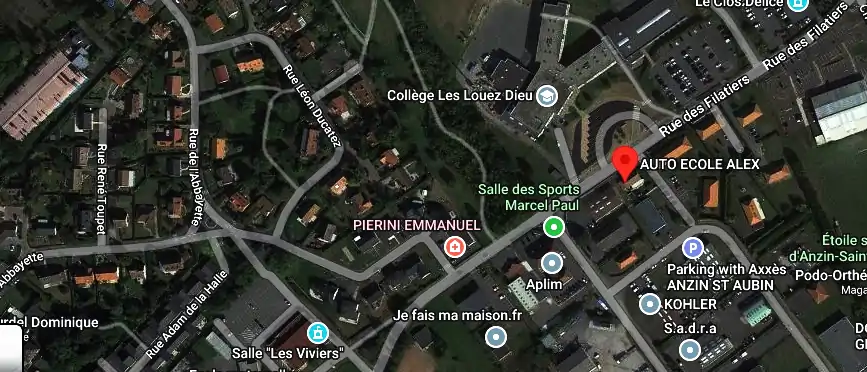 Permis auto Ecole à Anzin-Saint-Aubin
