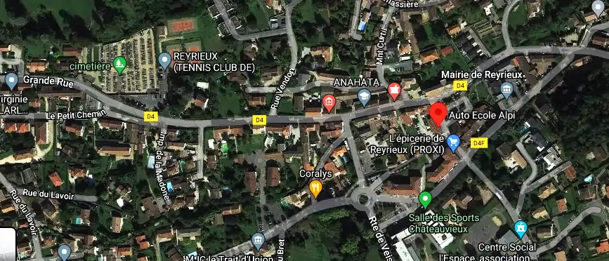 Permis auto Ecole à Reyrieux