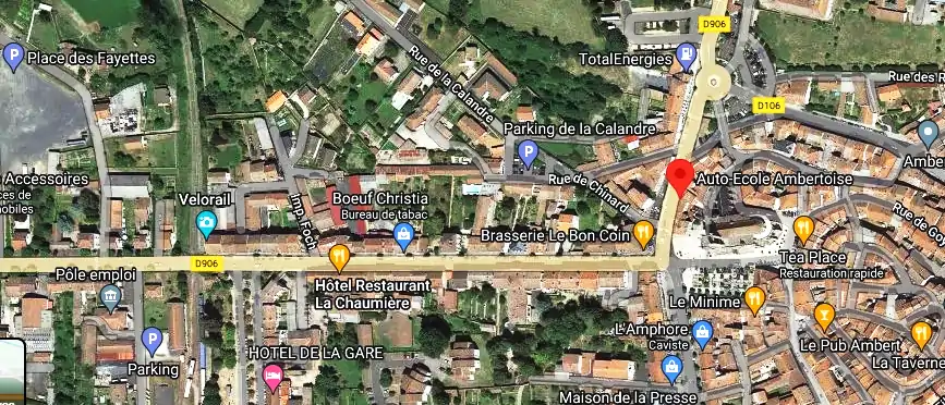 Permis auto Ecole à Ambert