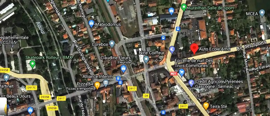 Permis auto Ecole à Aureilhan