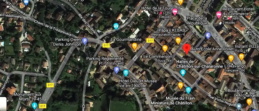 Permis auto Ecole à Châtillon-sur-Chalaronne