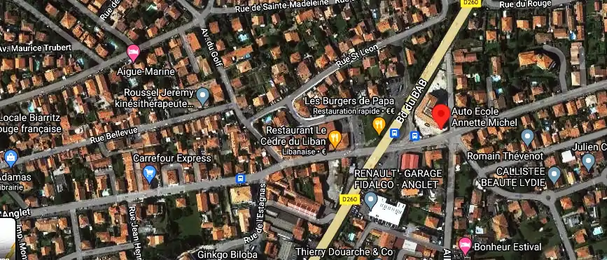 Permis auto Ecole à Anglet