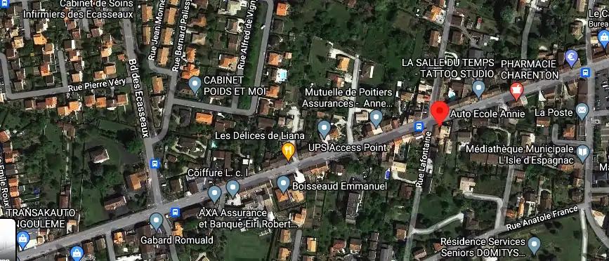 Permis auto Ecole à L'Isle-d'Espagnac