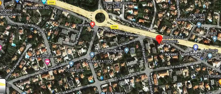 Permis auto Ecole à La Ciotat