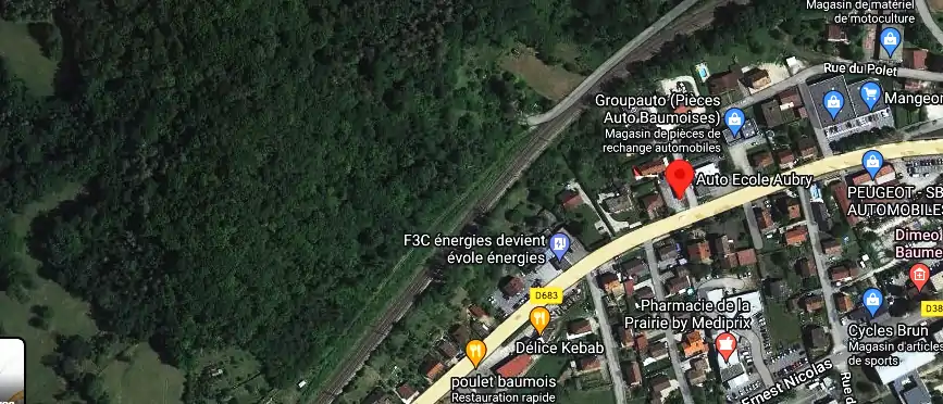 Permis auto Ecole à Baume-les-Dames