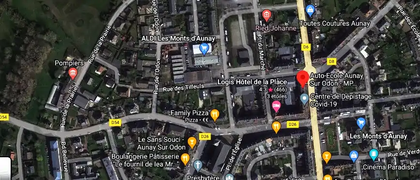 Permis auto Ecole à Les Monts d'Aunay