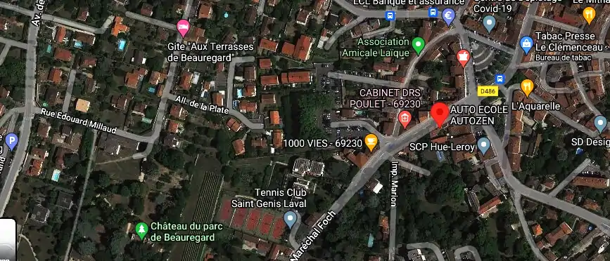 Permis auto Ecole à Saint-Genis-Laval