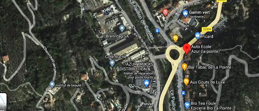 Permis auto Ecole à Blausasc