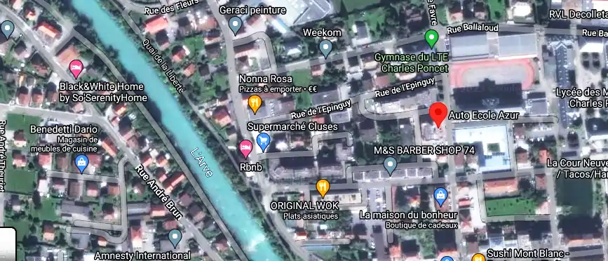 Permis auto Ecole à Cluses