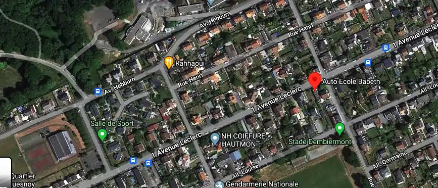 Permis auto Ecole à Hautmont