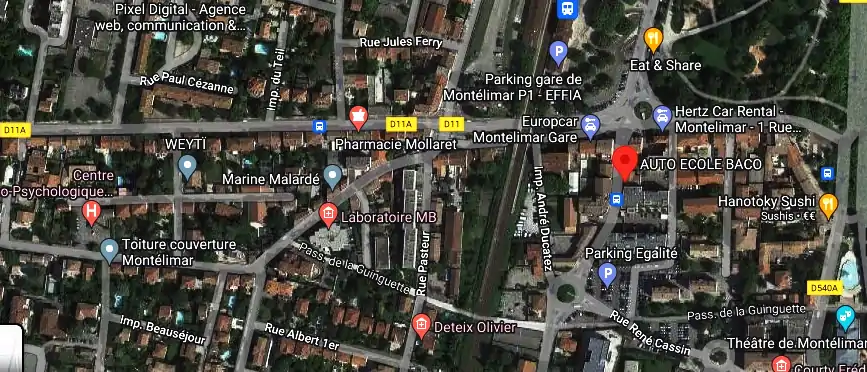 Permis auto Ecole à Montélimar