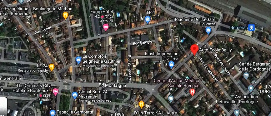 Permis auto Ecole à Bergerac