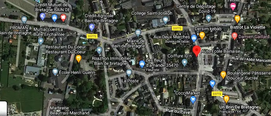 Permis auto Ecole à Bain-de-Bretagne