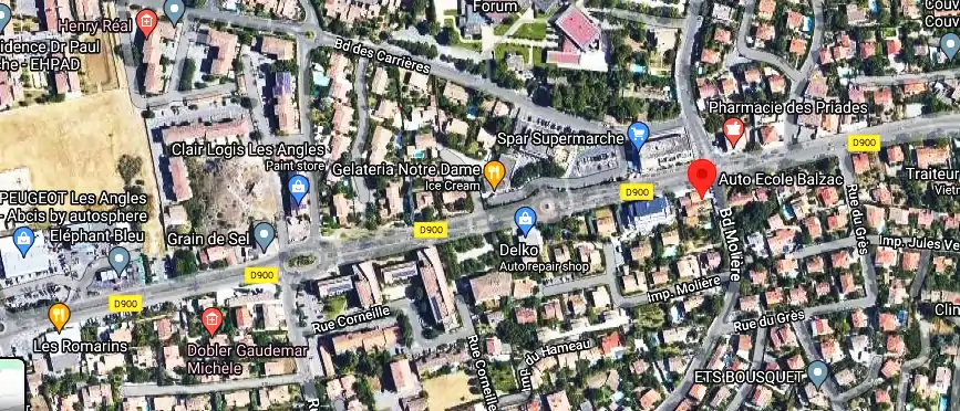 Permis auto Ecole à Les Angles