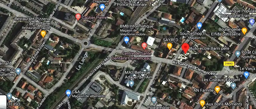 Permis auto Ecole à Oyonnax