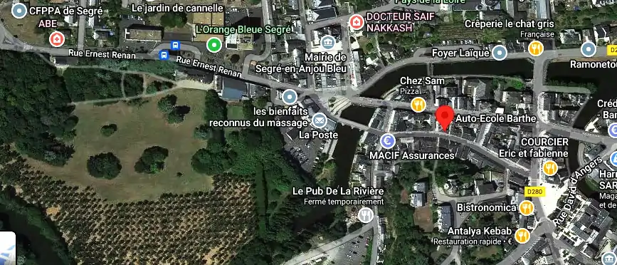 Permis auto Ecole à Segré-en-Anjou Bleu