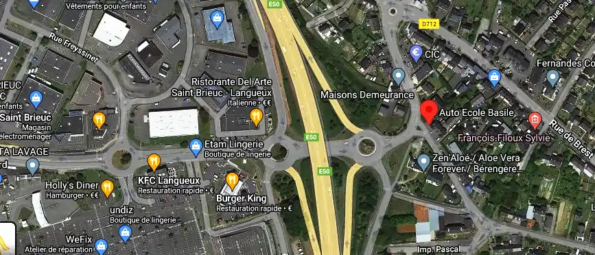 Permis auto Ecole à Langueux