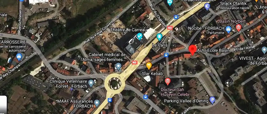 Permis auto Ecole à Forbach