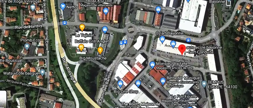 Permis auto Ecole à Bayonne